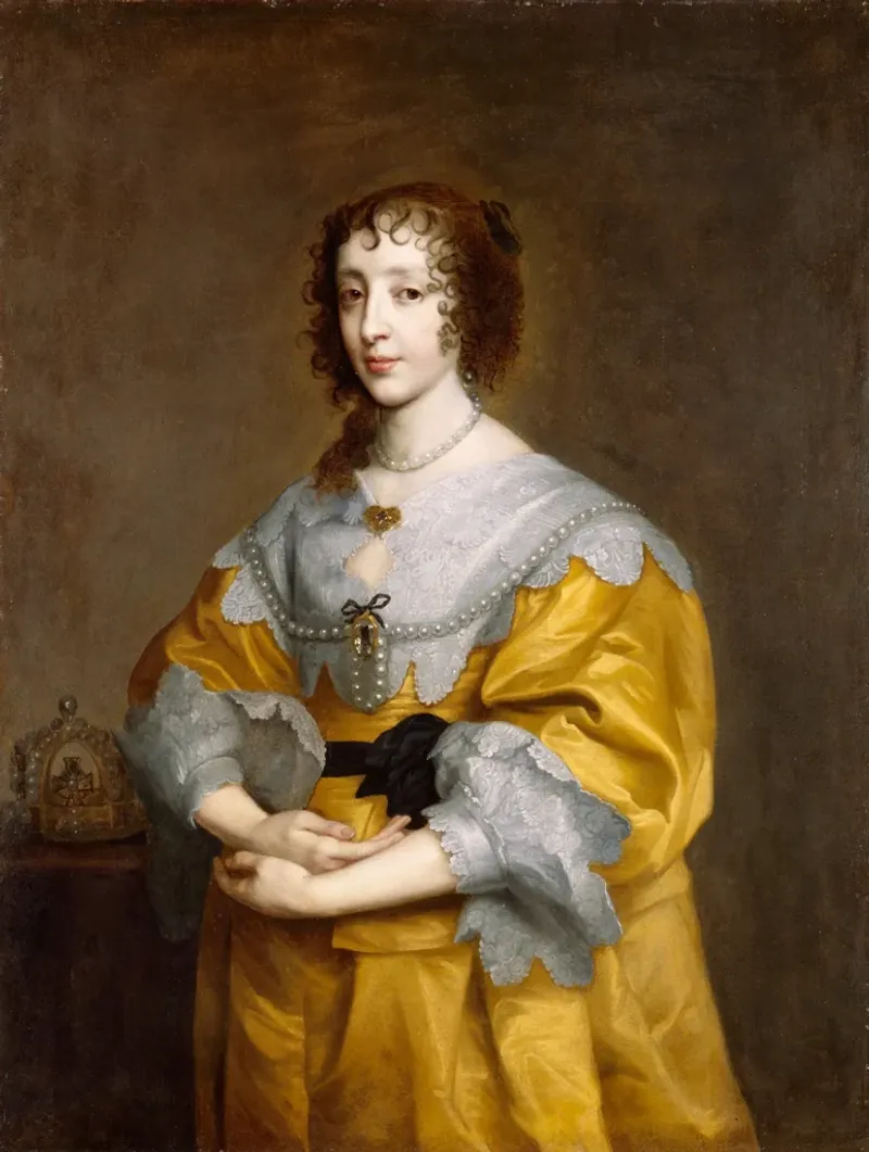 Portrait of Queen Henrietta Maria