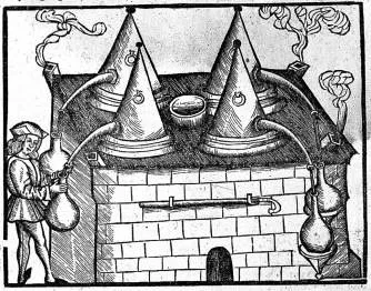 Distillation Apparatus. Credit: Wellcome Library, London