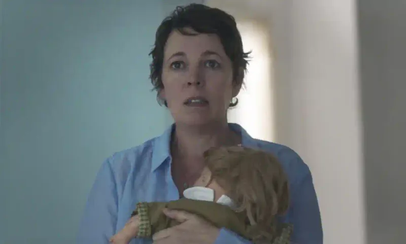 ‘Unnatural motherhood’: Olivia Colman in the adaptation on Ferrante’s The Lost Daughter (2021). Credit: Netflix.