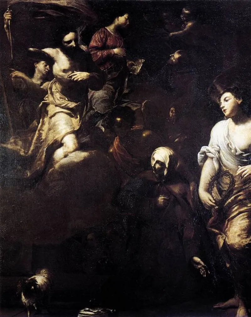 Ecstasy of St Margaret of Cortona (1701), by Giuseppe Maria Crespi. (Wikimedia Commons)