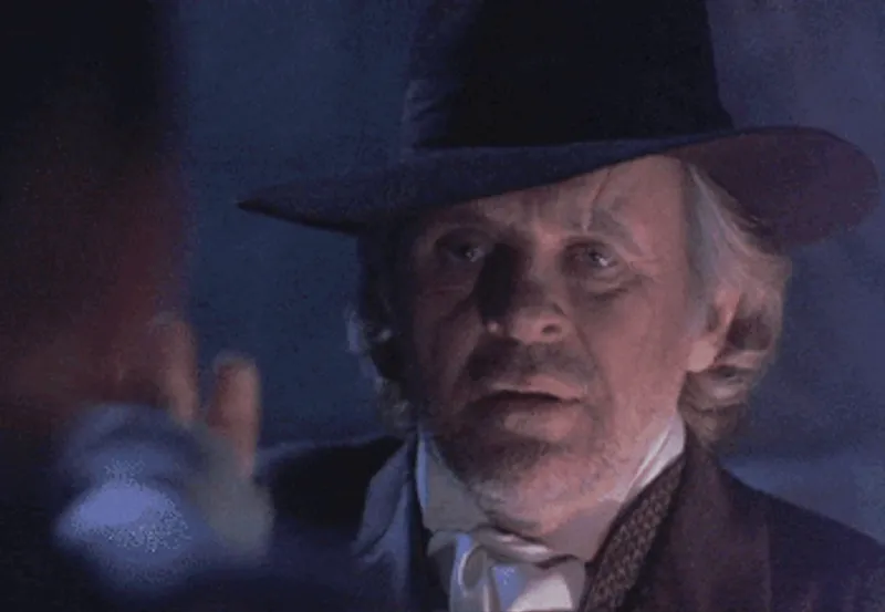 Van Helsing in the 1992 film adaptation of Dracula, representing the transition from ancient folklore to modern science.