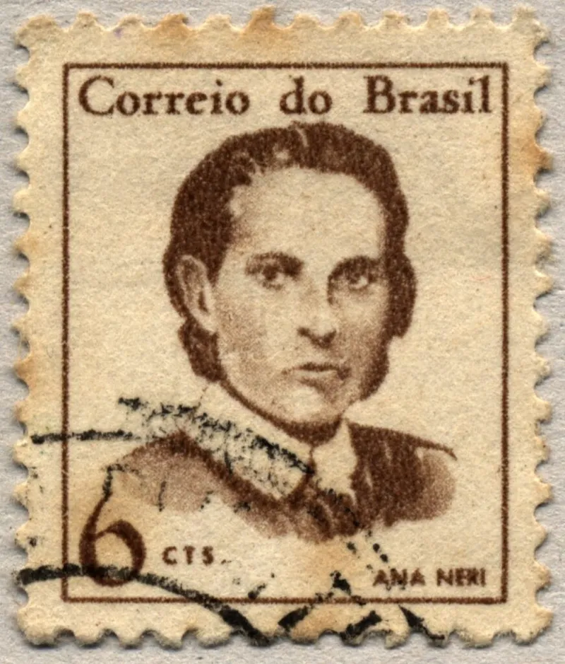 Stamp created for celebrating Anna Nery