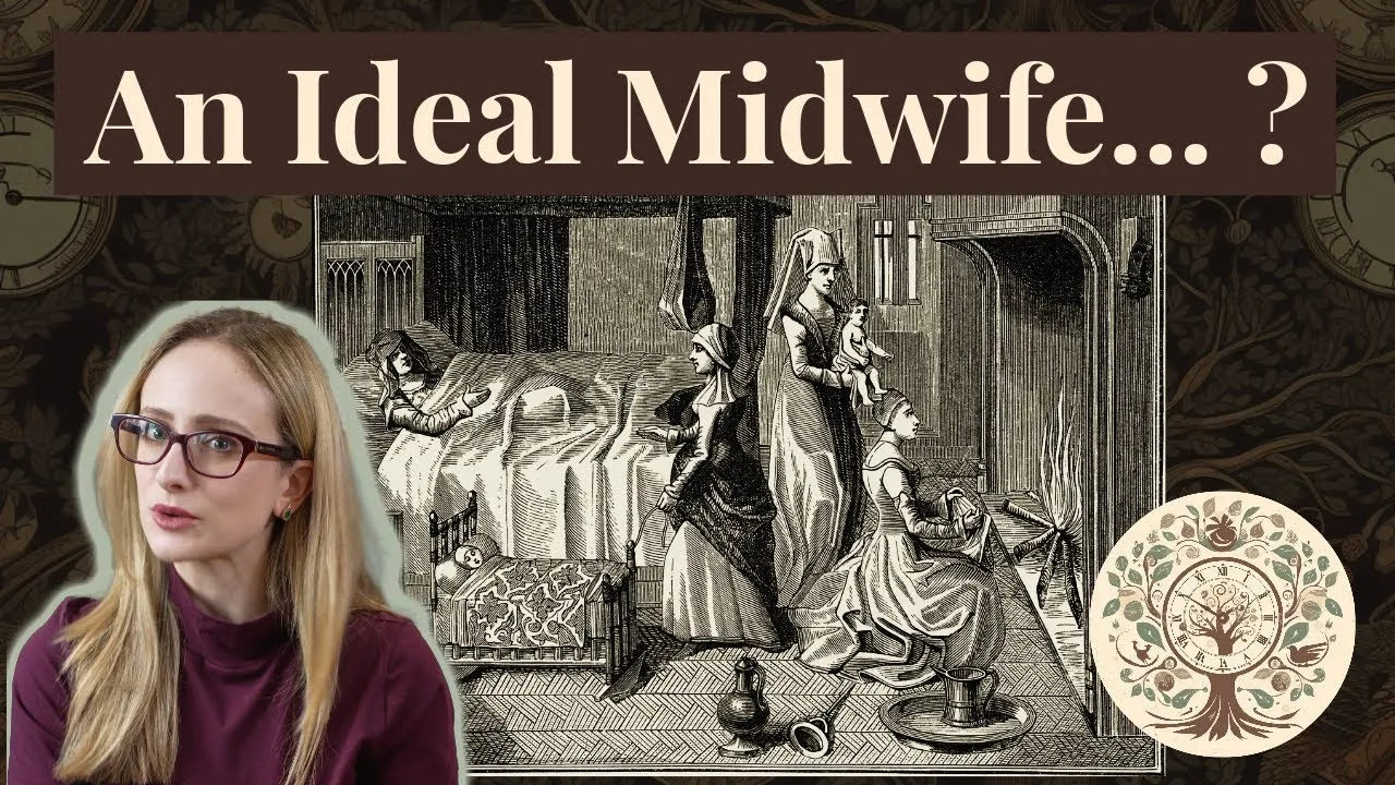 A traditional midwife at work in a 17th-century engraving. (Public Domain)
