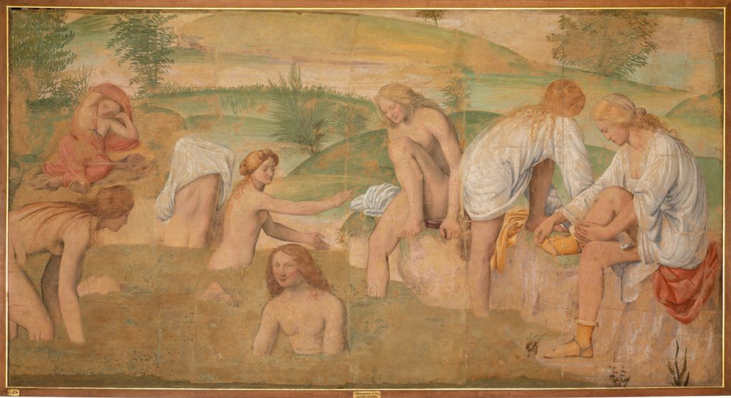 Villa la Pelucca frescoes by Bernardino Luini (1520-23). (Public Domain)